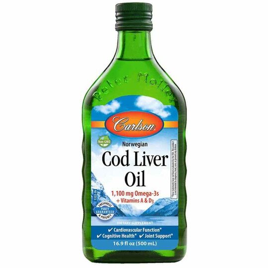 Cod Liver Oil 1100 Mg Omega-3s Liquid, CL